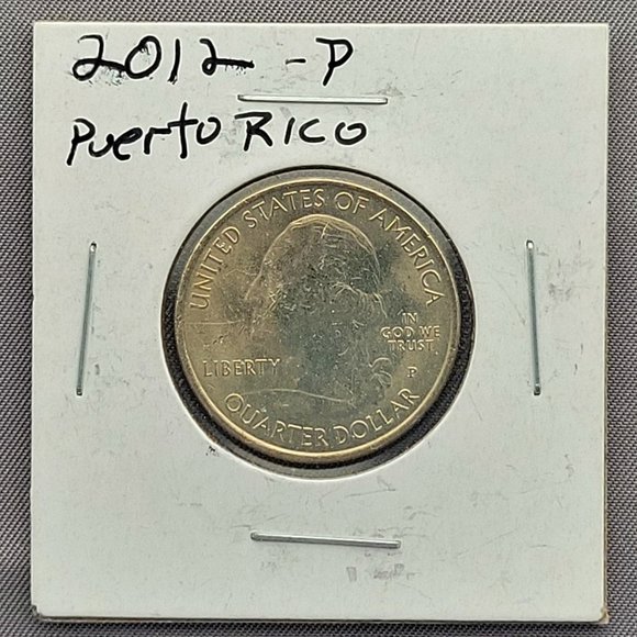 5 Quarters, Guam, Puerto Rico, US Virgin Island (2), America Samoa Coins - Picture 3 of 10